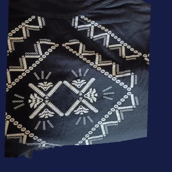 Windsor fringed racerback  tank top size Xsmall black color - Picture 5 of 9